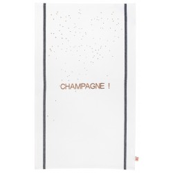 Torchon Champagne cuivré