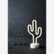 Cactus noir lumineux