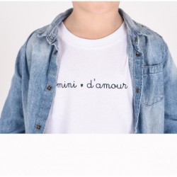 T-Shirt Mini d'amour - 3/4 ans